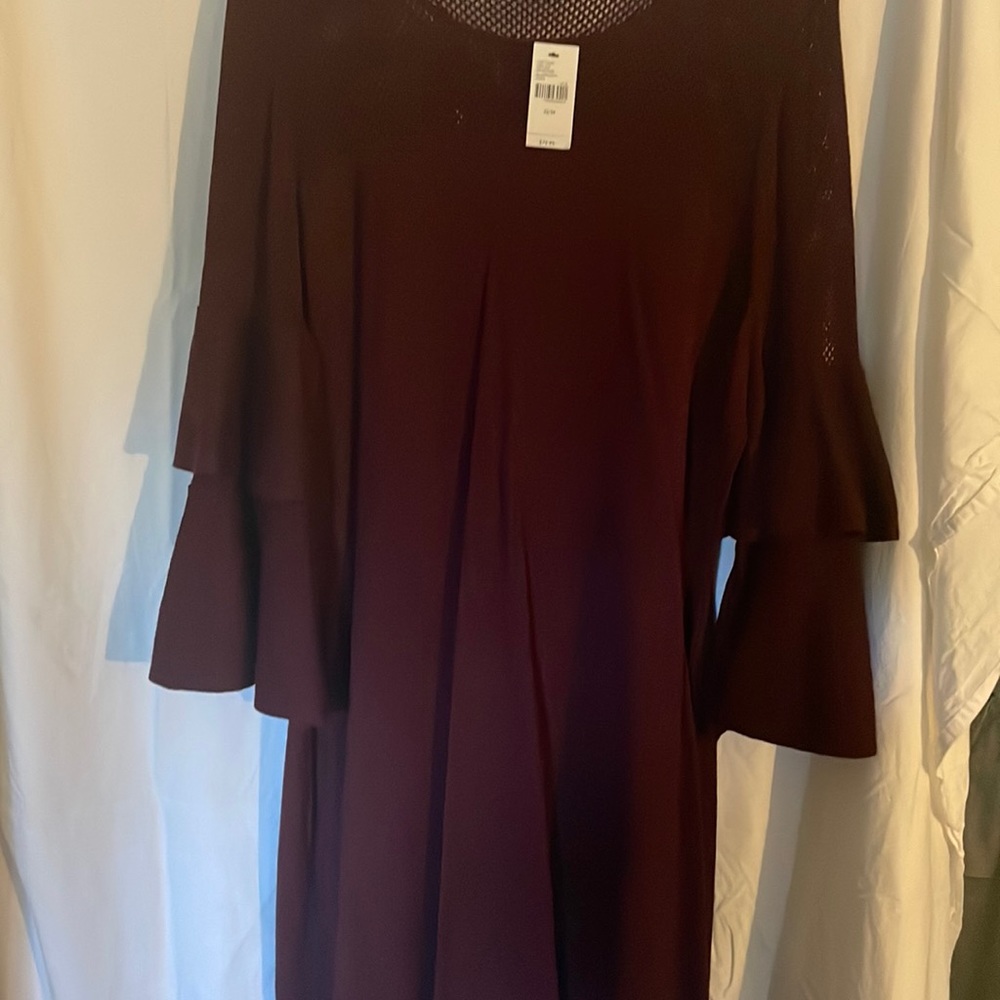Plus size sweater dress
